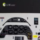 Kelik Bf-109 G2/4 - interior 3D decals for Revell 3D matrica