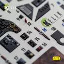 Kelik Bf-109 G2/4 - interior 3D decals for Revell 3D matrica