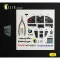 Kelik MS-406C-1 - interior 3D decals for Special Hobby kit 3D matrica