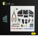 Kelik MS-406C-1 - interior 3D decals for Special Hobby kit 3D matrica