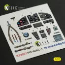 Kelik MS-406C-1 - interior 3D decals for Special Hobby kit 3D matrica