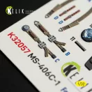 Kelik MS-406C-1 - interior 3D decals for Special Hobby kit 3D matrica