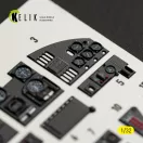 Kelik MS-406C-1 - interior 3D decals for Special Hobby kit 3D matrica