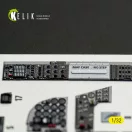 Kelik RF-5E - interior 3D decals for Kitty Hawk/Zimi models kit 3D matrica
