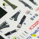 Kelik RF-5E - interior 3D decals for Kitty Hawk/Zimi models kit 3D matrica