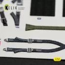 Kelik F-5F - interior 3D decals for Kitty Hawk/Zimi models kit 3D matrica