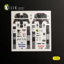 Kelik F-5F - interior 3D decals for Kitty Hawk/Zimi models kit 3D matrica