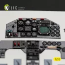 Kelik F-5F - interior 3D decals for Kitty Hawk/Zimi models kit 3D matrica