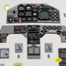Kelik F-5F - interior 3D decals for Kitty Hawk/Zimi models kit 3D matrica