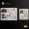 Kelik Spitfire Mk.IIa - interior 3D decals for Revell 3D matrica