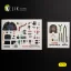 Kelik Spitfire Mk.IIa - interior 3D decals for Revell 3D matrica