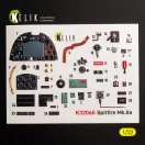 Kelik Spitfire Mk.IIa - interior 3D decals for Revell 3D matrica