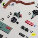 Kelik Spitfire Mk.IIa - interior 3D decals for Revell 3D matrica