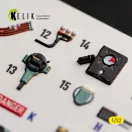 Kelik Spitfire Mk.IIa - interior 3D decals for Revell 3D matrica