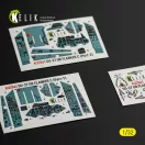 Kelik SU-27UB Flanker C - interior 3D decals for Trumpeter kit 3D matrica