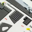 Kelik A-7E CORSAIR II - interior 3D decals for Trumpeter kit 3D matrica