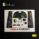 Kelik A-7E CORSAIR II - interior 3D decals for Trumpeter kit 3D matrica