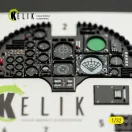 Kelik A-7E CORSAIR II - interior 3D decals for Trumpeter kit 3D matrica