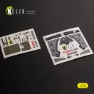 Kelik A-4E/F SKYHAWK - interior 3D decals for Hasegawa 3D matrica