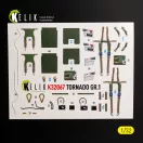 Kelik TORNADO GR.1 - interior 3D decals for Revell 3D matrica