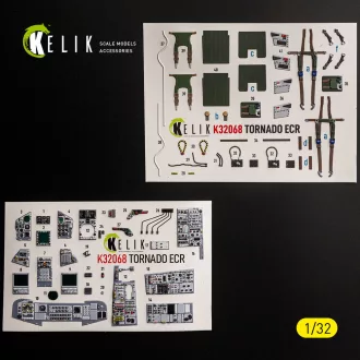 Kelik TORNADO ECR - interior 3D decals for Revell 3D matrica