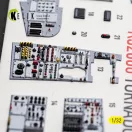 Kelik TORNADO ECR - interior 3D decals for Revell 3D matrica