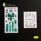 Kelik MiG-23 MLD - interior 3D decals for Trumpeter 3D matrica