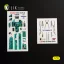 Kelik MiG-23 MLD - interior 3D decals for Trumpeter 3D matrica