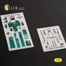 Kelik MiG-23 MLD - interior 3D decals for Trumpeter 3D matrica