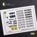 Kelik ZiL-131 series interior and exterior 3D decals for any kit 3D matrica