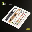 Kelik Opel Blitz 3ton 4x2 interior 3D decals for Tamiya kit 3D matrica
