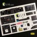 Kelik SH-60F Ocean Hawk interior 3D decals for Kitty Hawk / Zimimodel kit 3D matrica