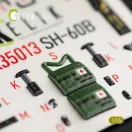 Kelik SH-60B interior 3D decals for Kitty Hawk / Zimimodel kit 3D matrica