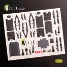 Kelik MH-60R interior 3D decals for Kitty Hawk kit 3D matrica