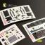 Kelik HH-60H Rescue Hawk interior 3D decals for Kitty Hawk / Zimimodel kit 3D matrica