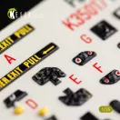 Kelik HH-60G Pave Hawk interior 3D decals for Kitty Hawk / Zimimodel kit 3D matrica