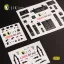 Kelik AH-64D Apache interior 3D decals for Takom kit 3D matrica