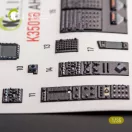 Kelik AH-64D Apache interior 3D decals for Takom kit 3D matrica