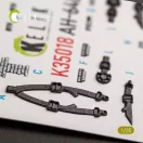 Kelik AH-64D Apache interior 3D decals for Takom kit 3D matrica