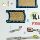 Kelik AH-1G Cobra interior 3D decals for ICM kit 3D matrica