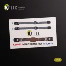 Kelik Kozak-001 Ukrainian MRAP 3D decals for ICM kit 3D matrica