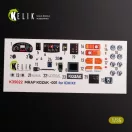 Kelik Kozak-001 Ukrainian MRAP 3D decals for ICM kit 3D matrica