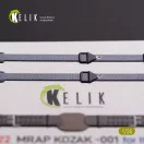 Kelik Kozak-001 Ukrainian MRAP 3D decals for ICM kit 3D matrica