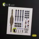 Kelik “HUMVEE” HMMWV M1036 with TOW Desert version Interior 3D Decal for Italeri kit 3D matrica