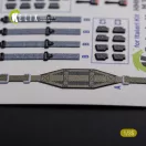 Kelik “HUMVEE” HMMWV M1036 with TOW Desert version Interior 3D Decal for Italeri kit 3D matrica