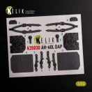 Kelik AH-60L DAP interior 3D decals for Academy kit 3D matrica