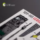 Kelik UH-60L interior 3D decals for Academy kit 3D matrica