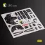 Kelik AH-1W interior 3D decals for Academy kit 3D matrica