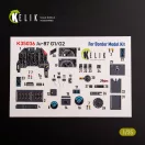 Kelik Ju-87 G1/G2 - interior 3D decals for Border Models kit 3D matrica