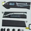Kelik S-64E Skycrane - interior 3D decals for ICM kit 3D matrica